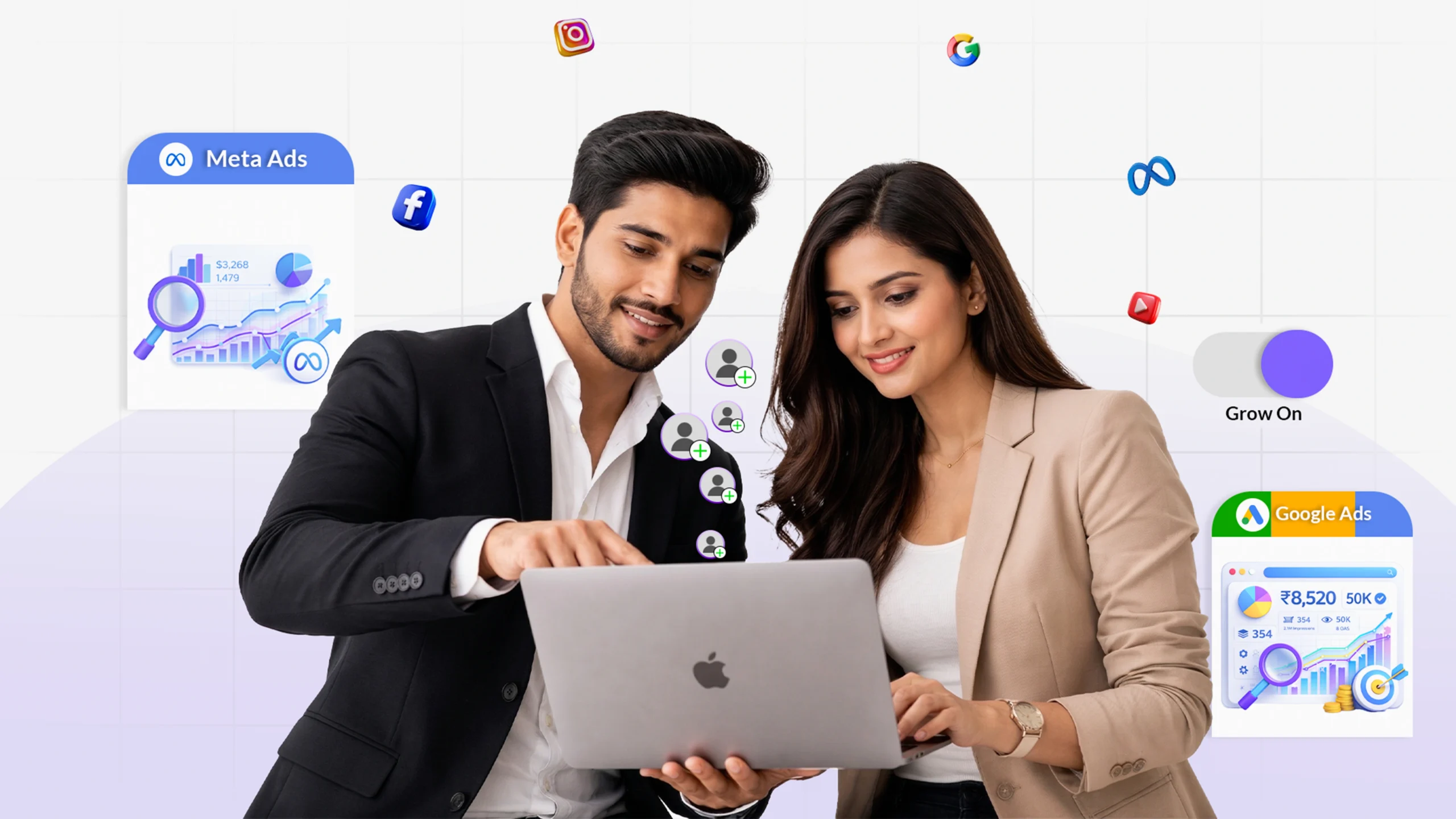 Digital Marketing, Meta ADS, Google ADS, SEO